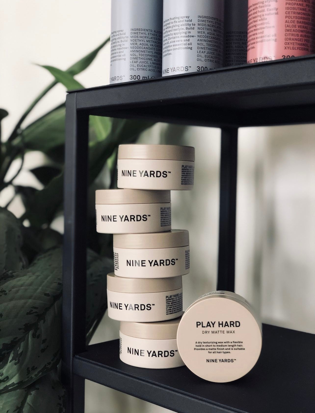 Nine Yards Play hard dry matte paste