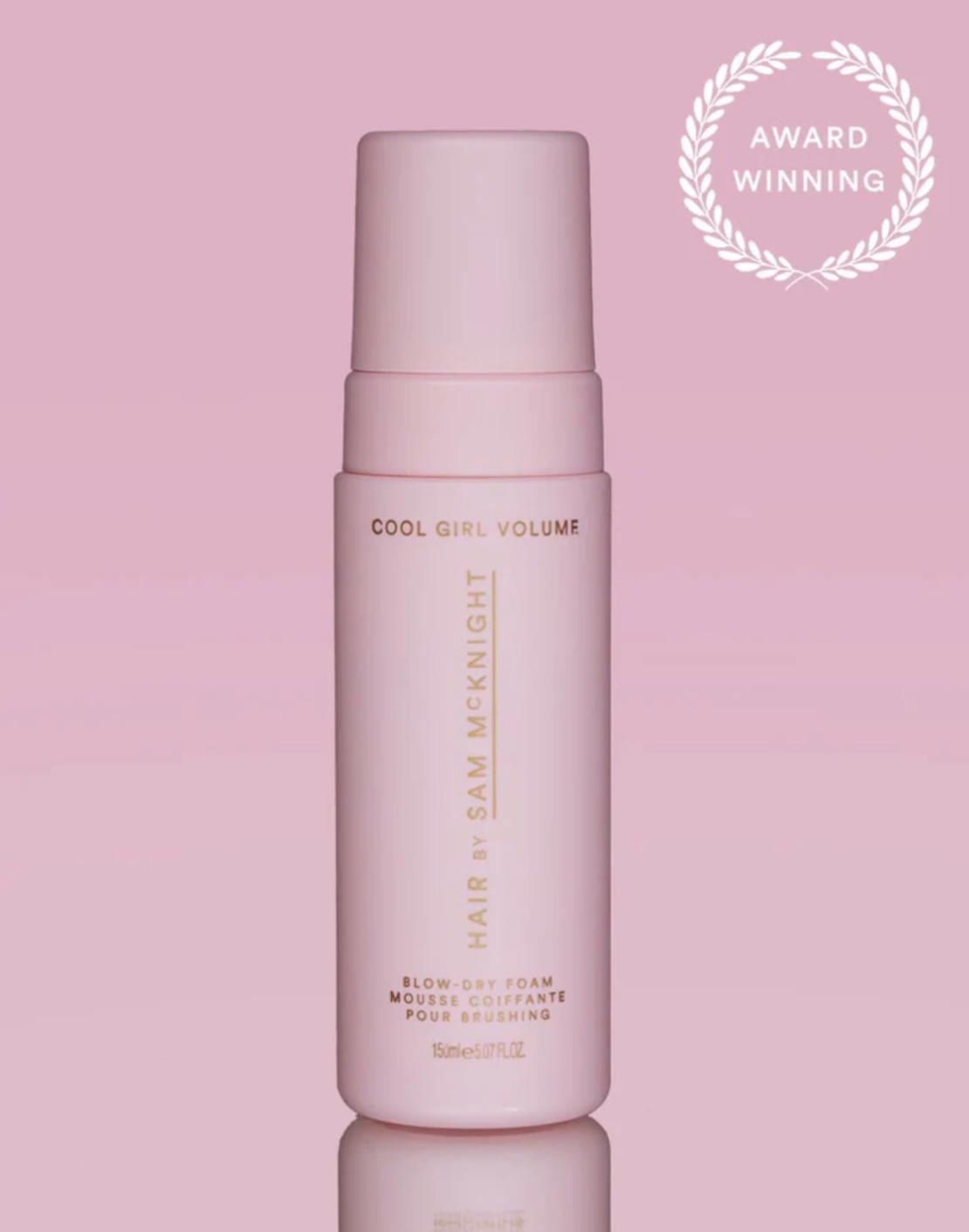 Sam McKnight Cool Girl Volume Blow-Dry Foam